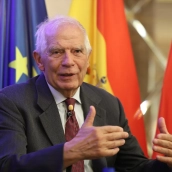 El ex alto Representante para Asuntos Exteriores de la Unión Europea y exministro socialista, Josep Borrell. Foto de archivo: Marta Fernández / Europa Press