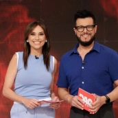 Marta Flich y Martín Barreiro en 'Directo al Grano'. Fuente: RTVE