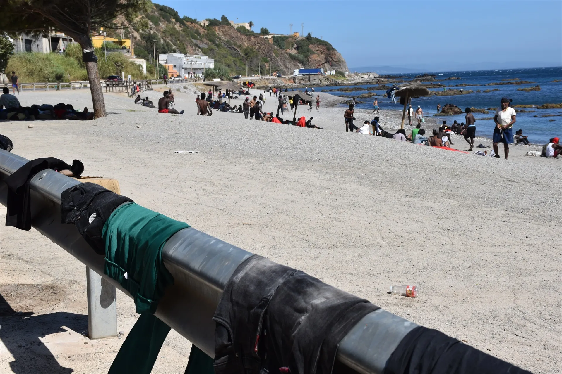 EuropaPress 7702447 varias personas playa trampolin agosto 2026 ceuta espana policia nacional EuropaPress 7702447 varias personas playa trampolin agosto 2026 ceuta espana policia nacional
