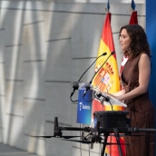La presidenta de la Comunidad de Madrid, Isabel Díaz Ayuso. Jesús Hellín / Europa Press