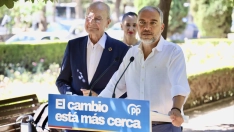 El vicesecretario de Política Autonómica, Municipal y Análisis Electoral del PP, Elías Bendodo. Álex Zea / Europa Press