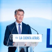 El presidente del Partido Popular, Alberto Núñez Feijóo. César Vallejo Rodríguez / Europa Press