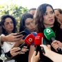 La presidenta de la Comunidad de Madrid, Isabel Díaz Ayuso, ofrece declaraciones a los medios. Foto de archivo: Eduardo Parra / Europa Press