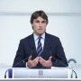 El diputado de Junts, Salvador Vergés. David Zorrakino/Europa Press.