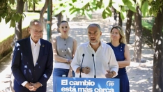 El vicesecretario de Política Autonómica, Municipal y Análisis Electoral del PP, Elías Bendodo. Álex Zea / Europa Press