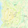 Un terremoto de magnitud 7,4 al noroeste de Colombia. Fuente: Shakemap PGA Contour USGS