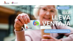 Web del ‘Carné 60 CyL’, dirigido a todos los miembros del ‘Club de los 60’. Fuente: Junta de Castilla y León
