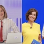 Silvia Intxaurrondo, Adela González y Aida Bao