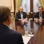 El ministro de Asuntos Exteriores, Unión Europea y Cooperación, José Manuel Albares, se reúne con el presidente de la Ciudad Autónoma de Ceuta, Juan Jesús Vivas Lara.Gabriela Sardá Núñez / Europa Press