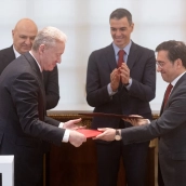 EuropaPress 7260542 presidente gobierno pedro sanchez ministro exteriores espana jose manuel