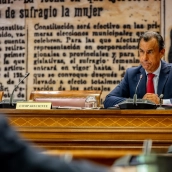 El presidente de la Comisión de Interior del Senado, Fernando Martínez-Maíllo Toribio.  Ricardo Rubio / Europa Press