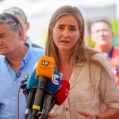 La vicepresidenta del Gobierno y ministra para la Transición Ecológica y el Reto Demográfico, Sara Aagesen. Francisco J. Olmo/Europa Press.