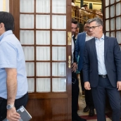 El ministro de la Presidencia, Justicia y Relaciones con las Cortes, Félix Bolaños .  Jesús Hellín / Europa Press
