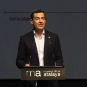 El presidente de la Junta de Andalucía, Juanma Moreno. Nacho Frade / Europa Press