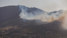Nacho Valverde / Europa Press del incendio de Navas de San Antonio, a 9 de agosto de 2026, en Segovia, Castilla y León.