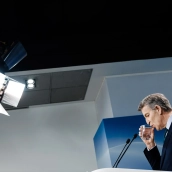 El presidente del Partido Popular, Alberto Núñez Feijóo