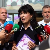 EuropaPress 7713925 ministra igualdad ana redondo visita punto violeta fiestas 14 agosto 2026