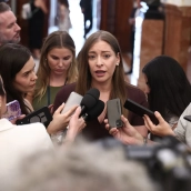 La portavoz del Grupo Popular en el Congreso, Ester Muñoz. Eduardo Parra / Europa Press