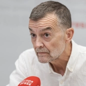 El líder de IU, Antonio Maíllo (Diego Radamés/Europa Press)