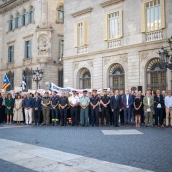 Homenaje a las víctimas del atentado del 17A. Lorena Sopêna / Europa Press
