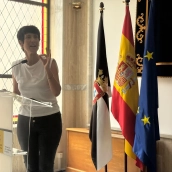 La ministra de Inclusión, Seguridad Social y Migraciones, Elma Saiz. Gabriela Sardá Núñez/Europa Press.