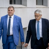 El expresidente de Correos y exjefe de gabinete de Pedro Sánchez en el PSOE, Juan Manuel Serrano.  A. Pérez Meca / Europa Press