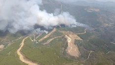 Imagen del incendio de Las Hurdes. Fuente: Infoex