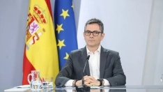 El ministro de Presidencia, Justicia y Relaciones con las Cortes, Félix Bolaños. Marta Fernández/Europa Press.