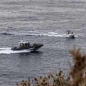 La Guardia Civil intercepta una embarcación con migrantes en aguas cercanas a Ceuta y frustra el intento de traslado hacia la península. Fuente: AUGC