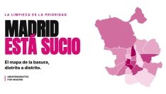 Presentación de la plataforma "MadridEstáSucio" de Independientes por Madrid