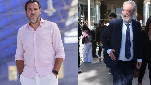 Óscar Puente y Miguel Ángel Rodríguez. Elaboración propia / Imágenes: Europa Press