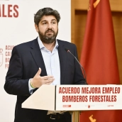 El presidente de la Región de Murcia, Fernando López Miras. Kiko Asunción / Europa Press