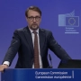El portavoz comunitario de Interior y Migraciones, Markus Lammert, en rueda de prensa. Fuente: Comisión Europea