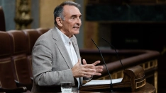 El portavoz parlamentario de Izquierda Unida (IU), Enrique Santiago. Carlos Luján / Europa Press