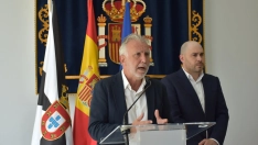 El ministro de Política Territorial y Memoria Democrática, Ángel Víctor Torres, en su visita a Ceuta. Gabriela Sardá Núñez / Europa Press