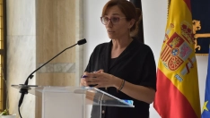 La ministra de Sanidad, Mónica García. Gabriela Sardá Núñez / Europa Press