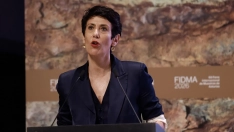 La ministra de Inclusión, Seguridad Social y Migraciones, Elma Saiz.  Imanol Rimada / Europa Press