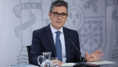 El ministro de la Presidencia, Justicia y Relaciones con las Cortes, Félix Bolaños. Alejandro Martínez Vélez/Europa Press.