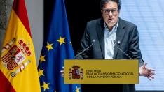 El ministro para la Transformación Digital y de la Función Pública, Óscar López.  Ricardo Rubio / Europa Press