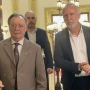 El ministro de Política Territorial y Memoria Democrática, Ángel Víctor Torres, y el presidente de Ceuta, Juan Jesús Vivas. Gabriela Sardá Núñez / Europa Press