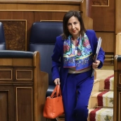 La ministra de Defensa, Margarita Robles. Marta Fernández / Europa Press
