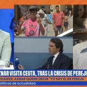 Ernesto Ekaizer vincula la visita de Aznar a Ceuta como un regreso al espíritu de Perejil: "No me vais a tocar ni a Ceuta ni a Melilla"