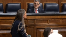 La portavoz de Junts, Miriam Nogueras, este martes en el Congreso.