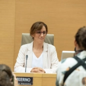 La ministra de Sanidad, Mónica García. Jesús Hellín / Europa Press