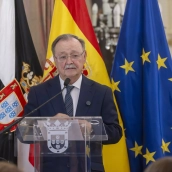 El presidente de Ceuta, Juan Jesús Vivas. Marcos Moreno / Europa Press