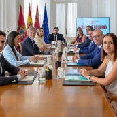 El Consejo de Gobierno de la Región de Murcia. Fuente: redes sociales López Miras