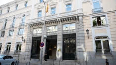 Fachada de la sede del Consejo General del Poder Judicial. Isa Saiz/Europa Press.