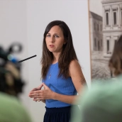 La secretaria general de Podemos, Ione Belarra. Jesús Hellín/Europa Press.
