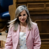 La portavoz de Sumar en el Congreso, Verónica Martínez Barbero. Carlos Luján/Europa Press. La portavoz de Sumar en el Congreso, Verónica Martínez Barbero. Carlos Luján/Europa Press.