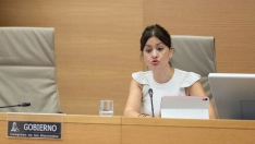 La ministra de Juventud e Infancia, Sira Rego, comparece ante la Comisión de Juventud e Infancia del congreso. Jesús Hellín / Europa Press